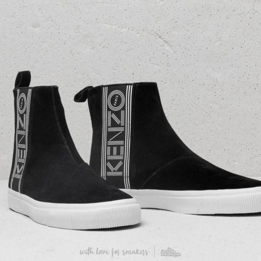P nsk tenisky a boty Kenzo Kapri High Top Sneakers Black Footshop