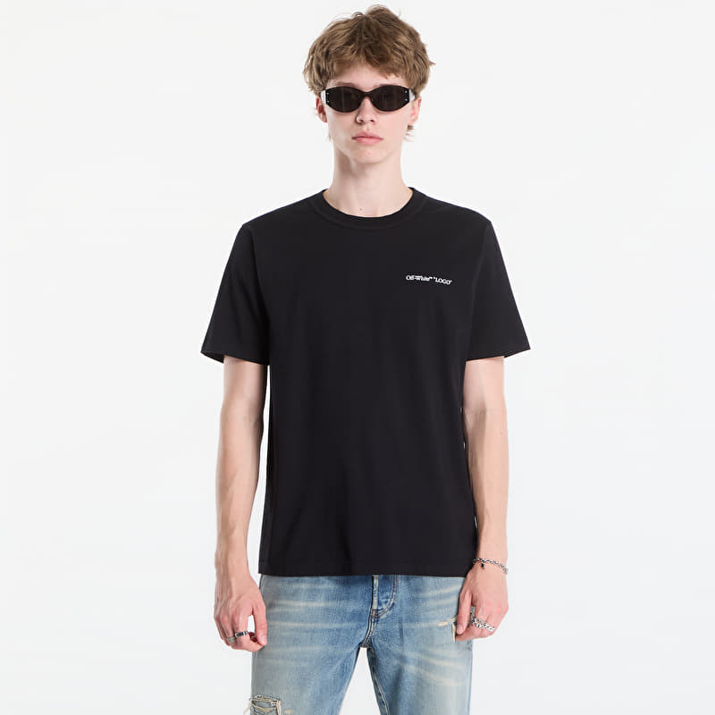 Off-White Logo Quote Regular S/S Tee UNISEX Black