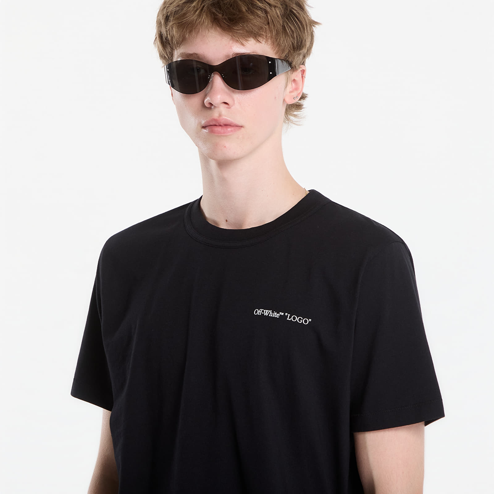 T-shirts Off-White Logo Quote Regular S/S Tee UNISEX Black