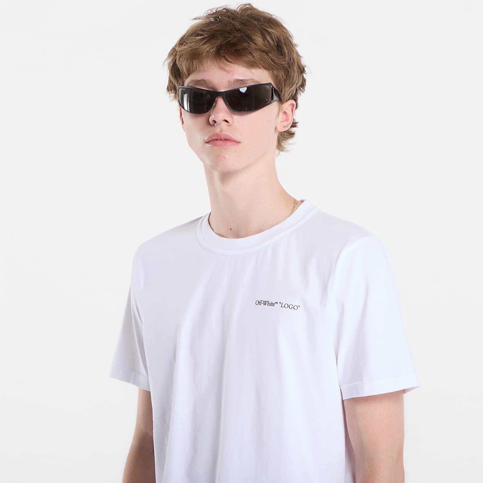 T-shirts Off-White Logo Quote Regular S/S Tee UNISEX White