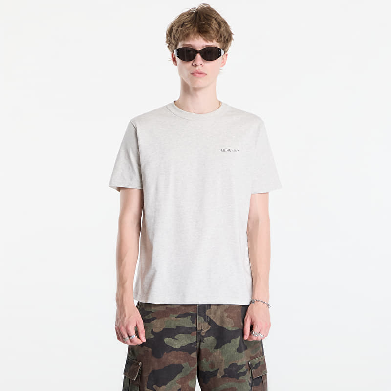 Off-White Small Bookish Regular S/S Tee UNISEX Grey