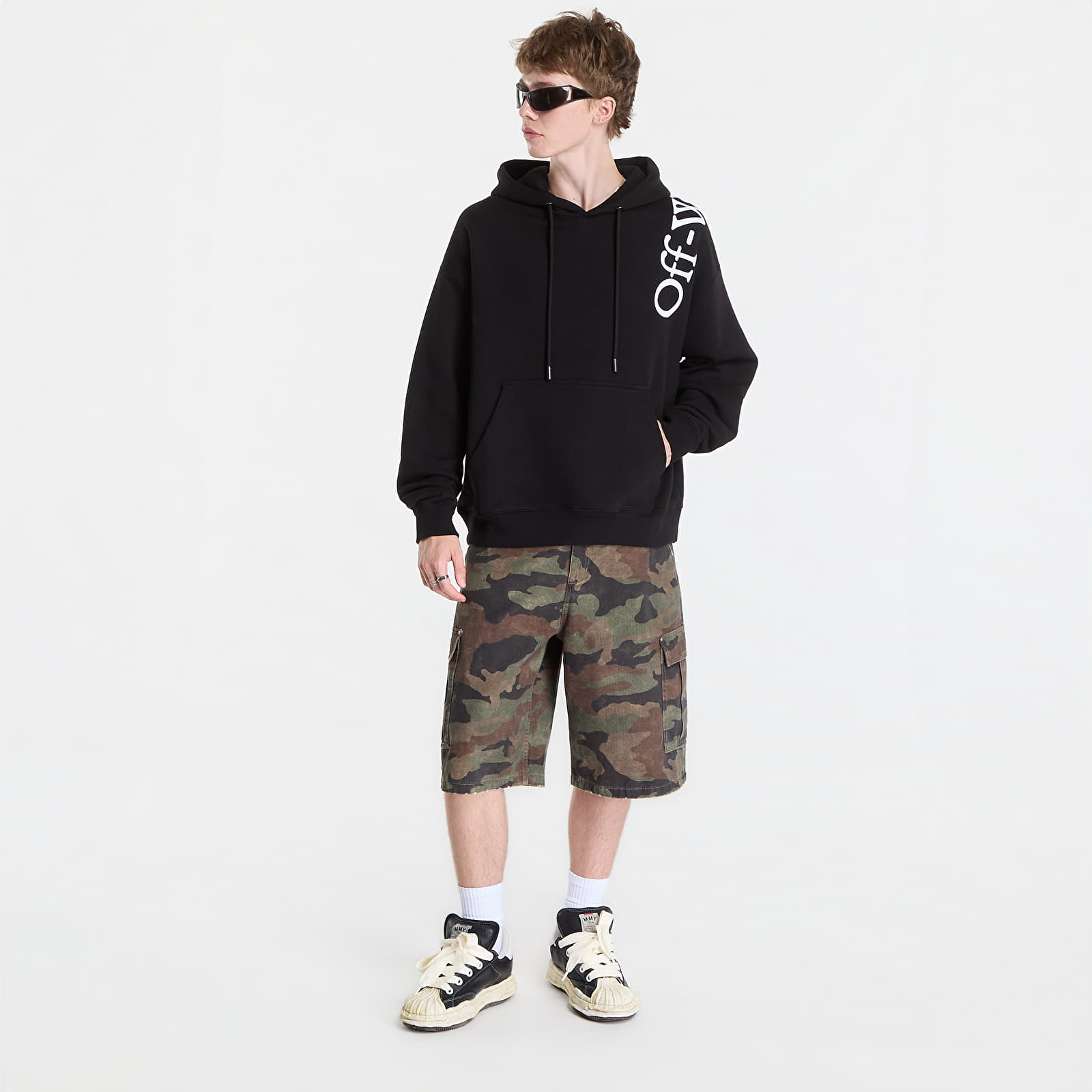 Puloverji   Off-White Vertical Bookish Skate Hoodie UNISEX Black