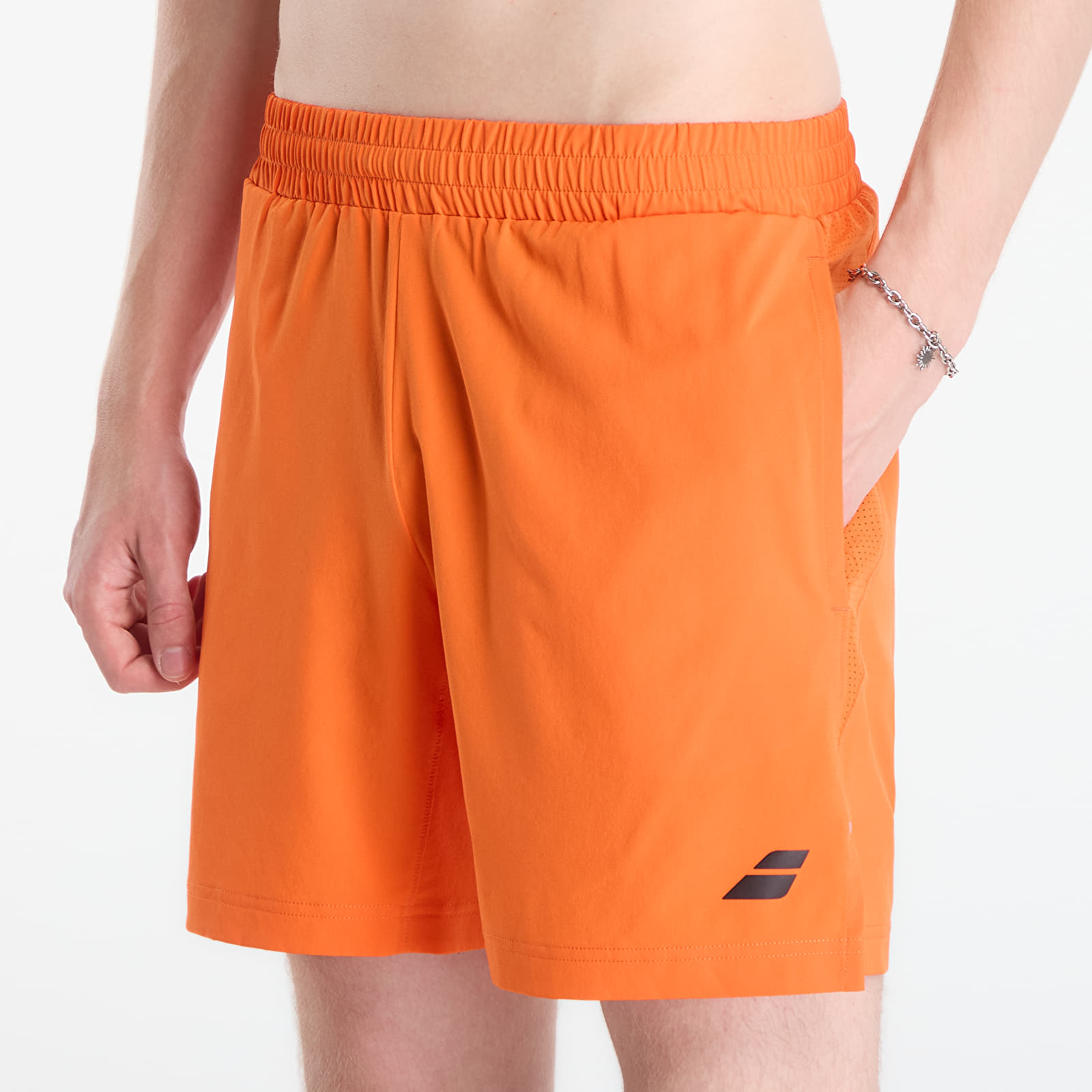 Kurzhosen Babolat Short Lebron Red Orange