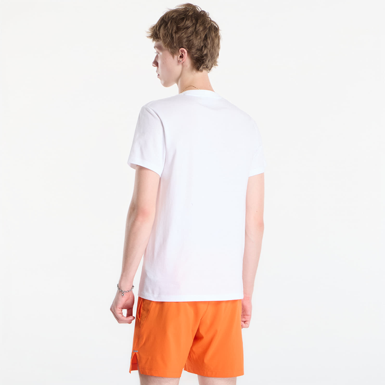 T-shirts Babolat Cotton Tee Lebron White/ White