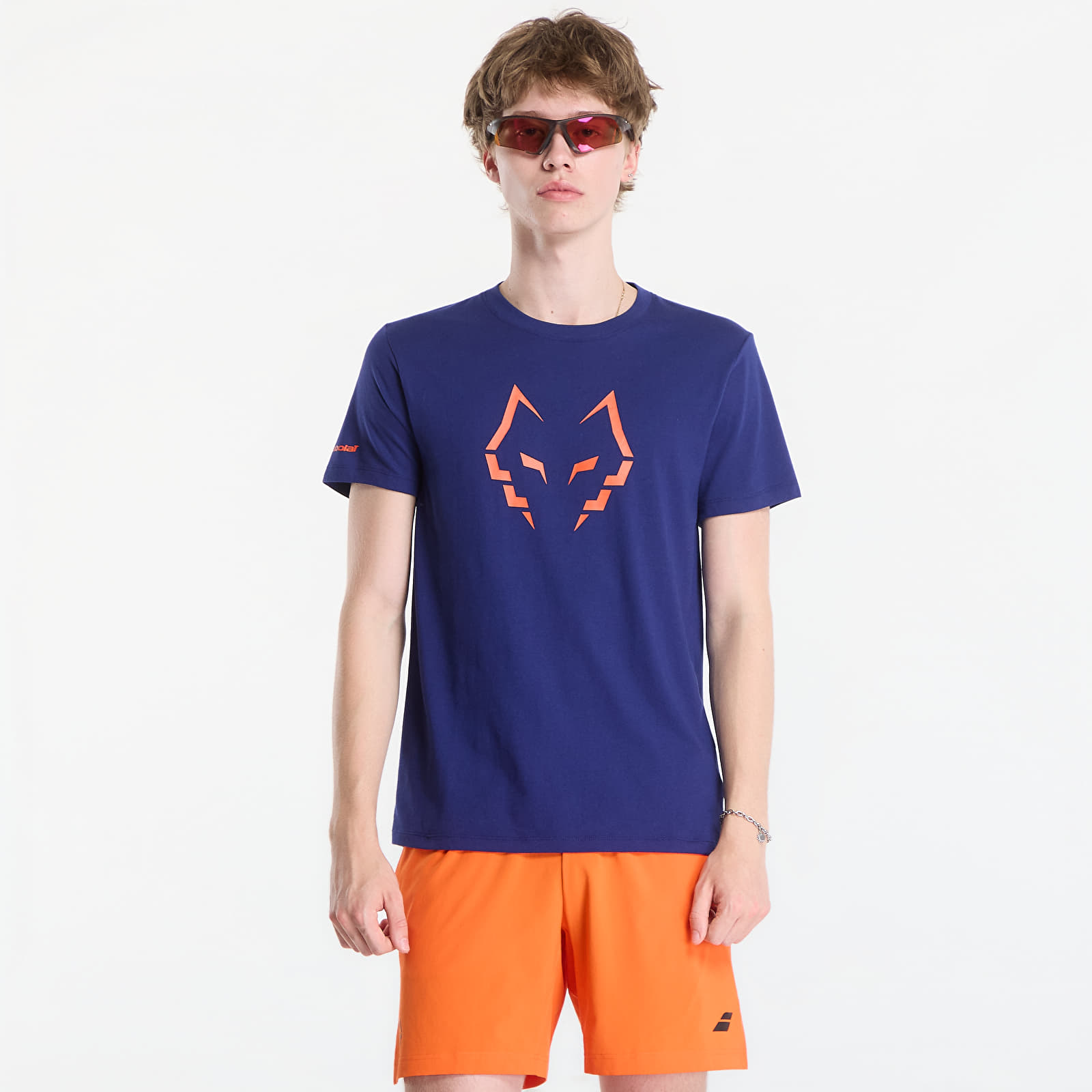 T-Shirts Babolat Cotton Tee Lebron Blue Depths