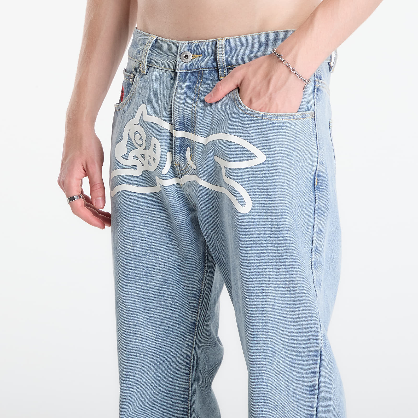 Spijkerbroeken Billionaire Boys Club Icecream Running Dog Denim Pant Heavy Wash Blue