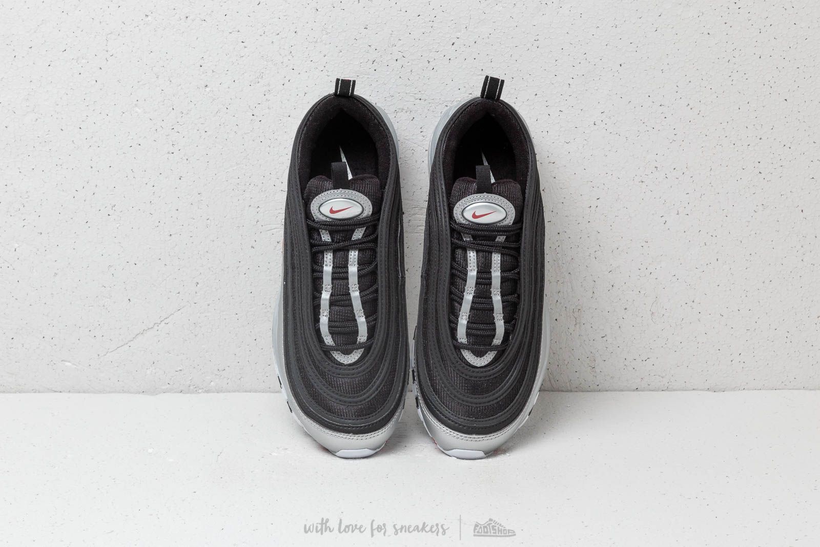 Scarpe uomo Nike Air Max 97 QS Black/ Varsity Red & Silver