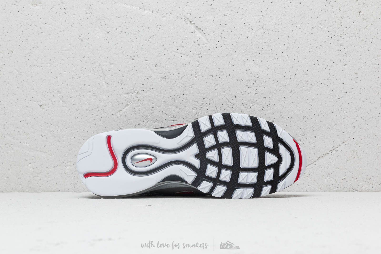 Scarpe uomo Nike Air Max 97 QS Black/ Varsity Red & Silver