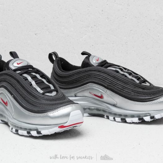 Nike air max 97 qs black & varsity red & silver new arrivals