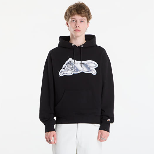 Sweatshirt Billionaire Boys Club Icecream Iced Out Running Dog Popover Hood Black
