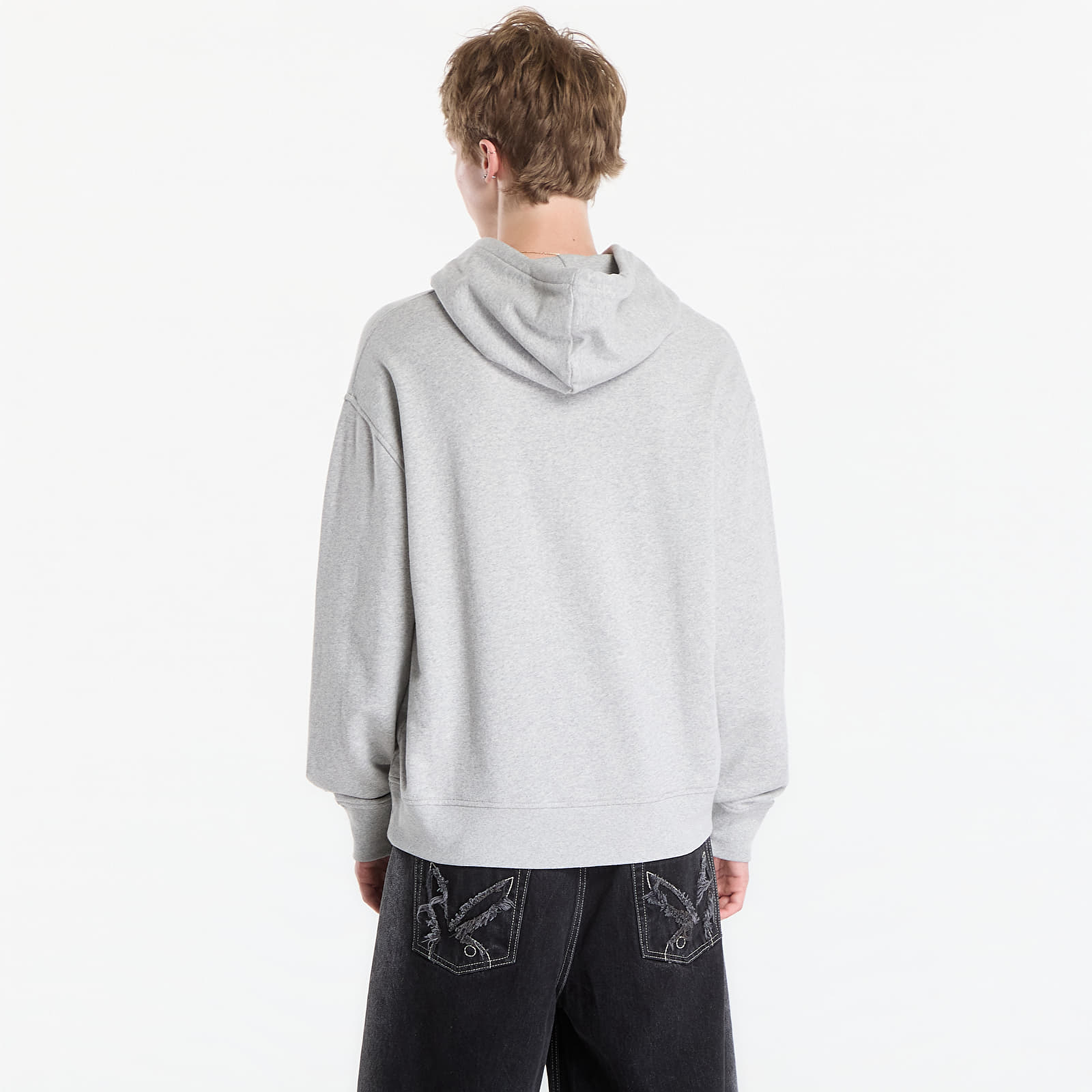 Hoodies and sweatshirts  Billionaire Boys Club Icecream Iced Out Running Dog Popover Hood Heather Grey