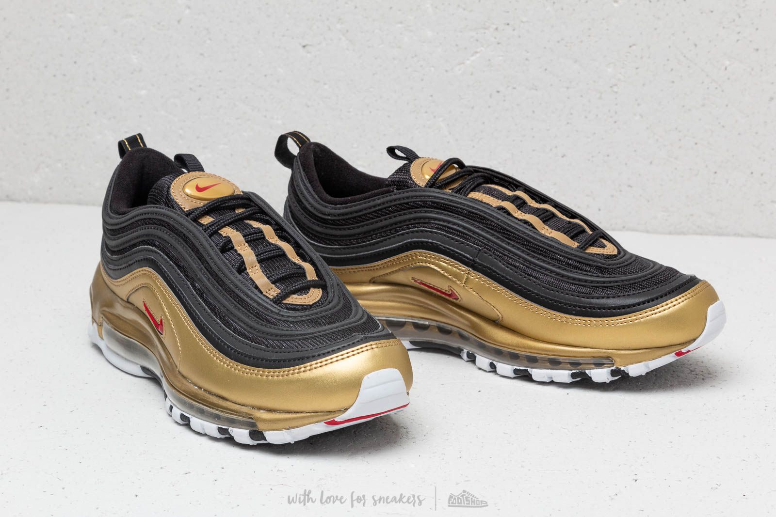 Air max 97 qs black red gold hot sale