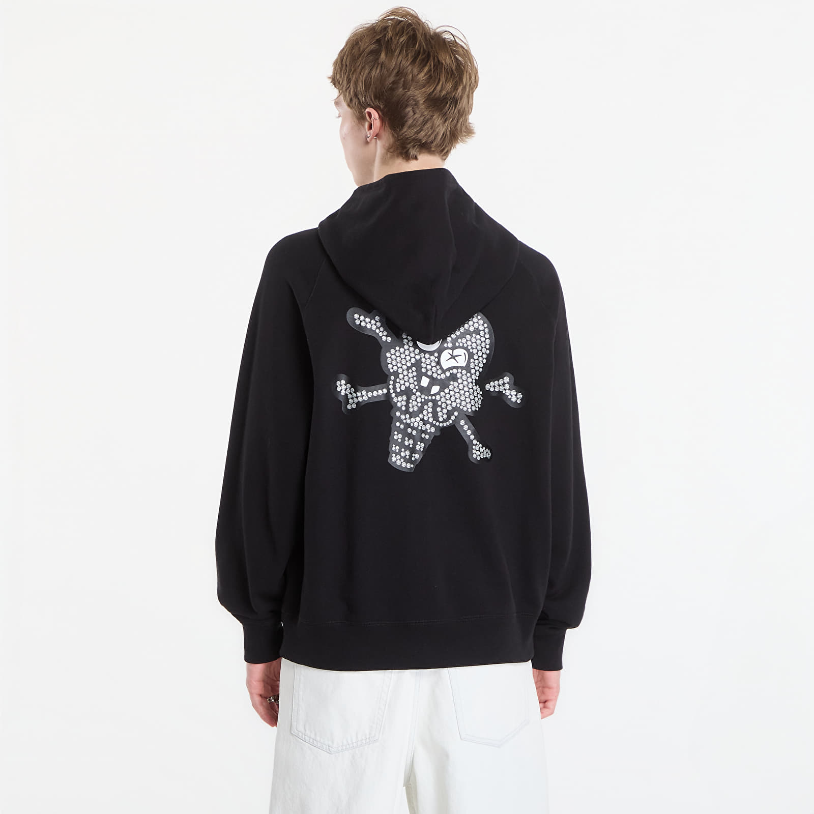 Sweatshirts Billionaire Boys Club Icecream Glitter Running Dog Zip Through Hood Black