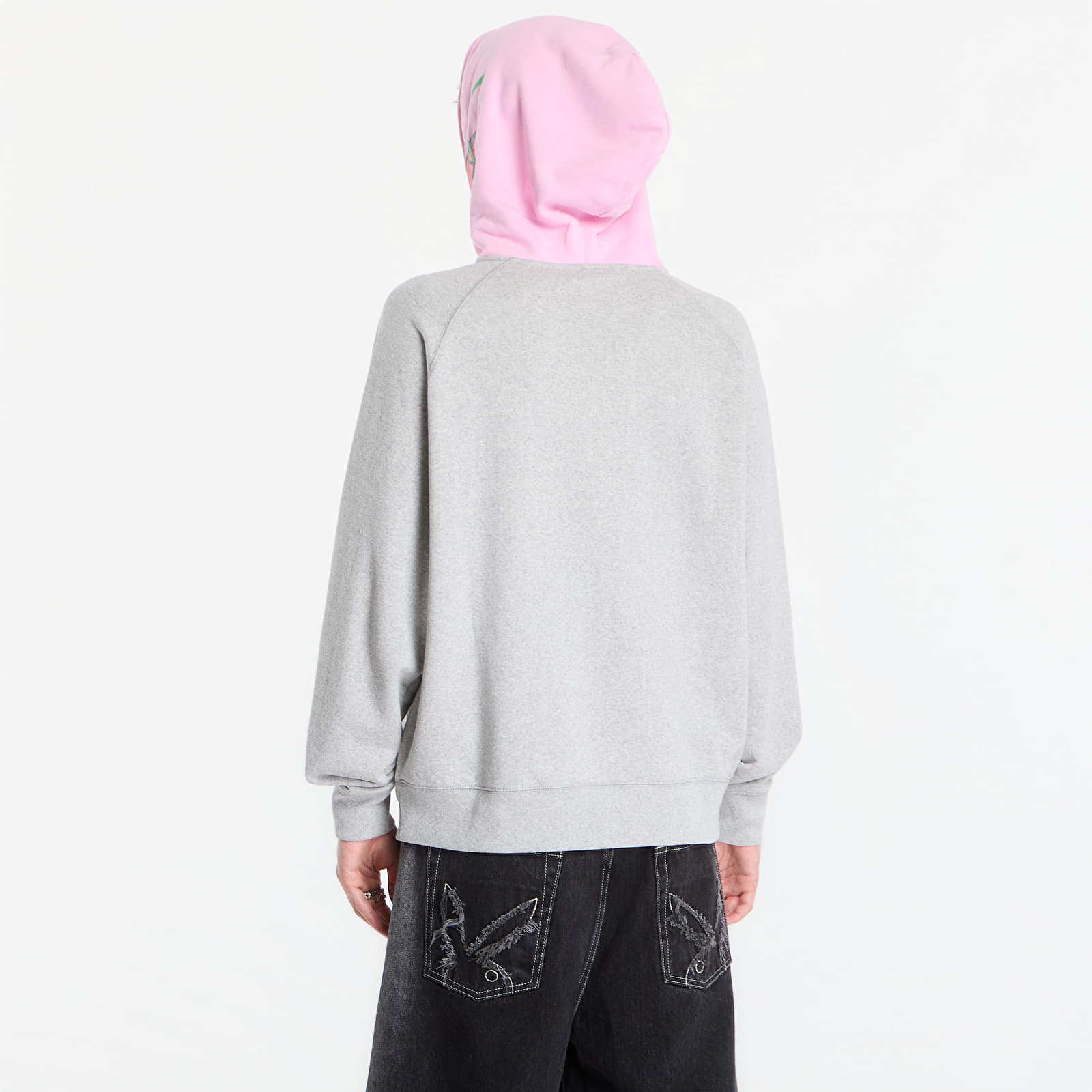 Hoodies and sweatshirts  Billionaire Boys Club Icecream Cones & Bones Zip Through Hood Heather Grey