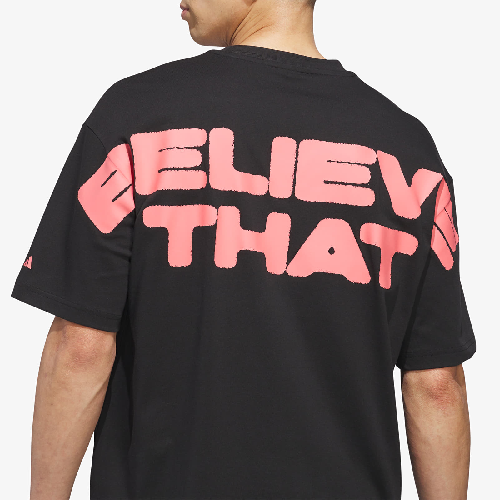 Футболки adidas Anthony Edwards Believe That Tee Black/ Solar Turbo