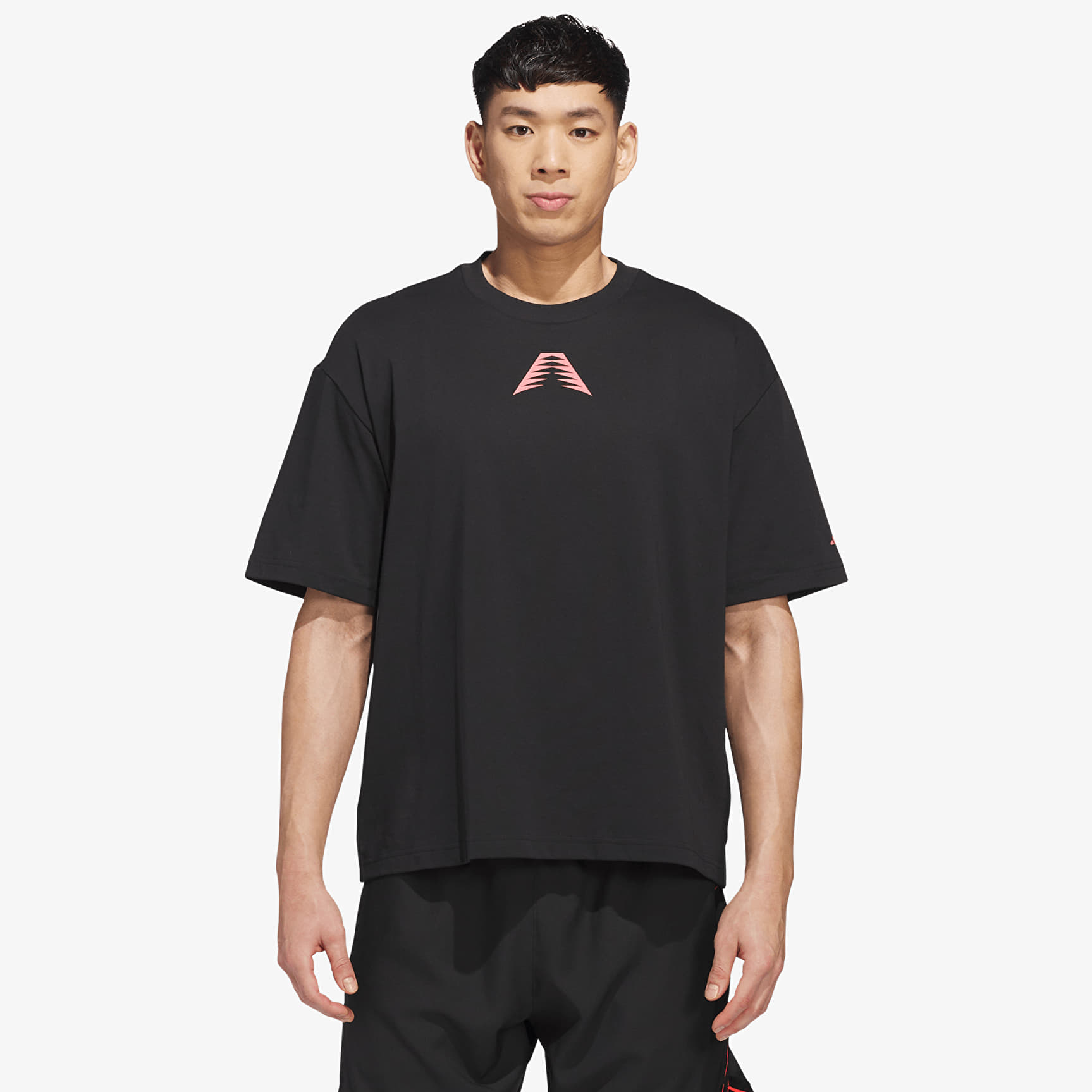 T-shirt adidas Anthony Edwards Believe That Tee Black/ Solar Turbo L