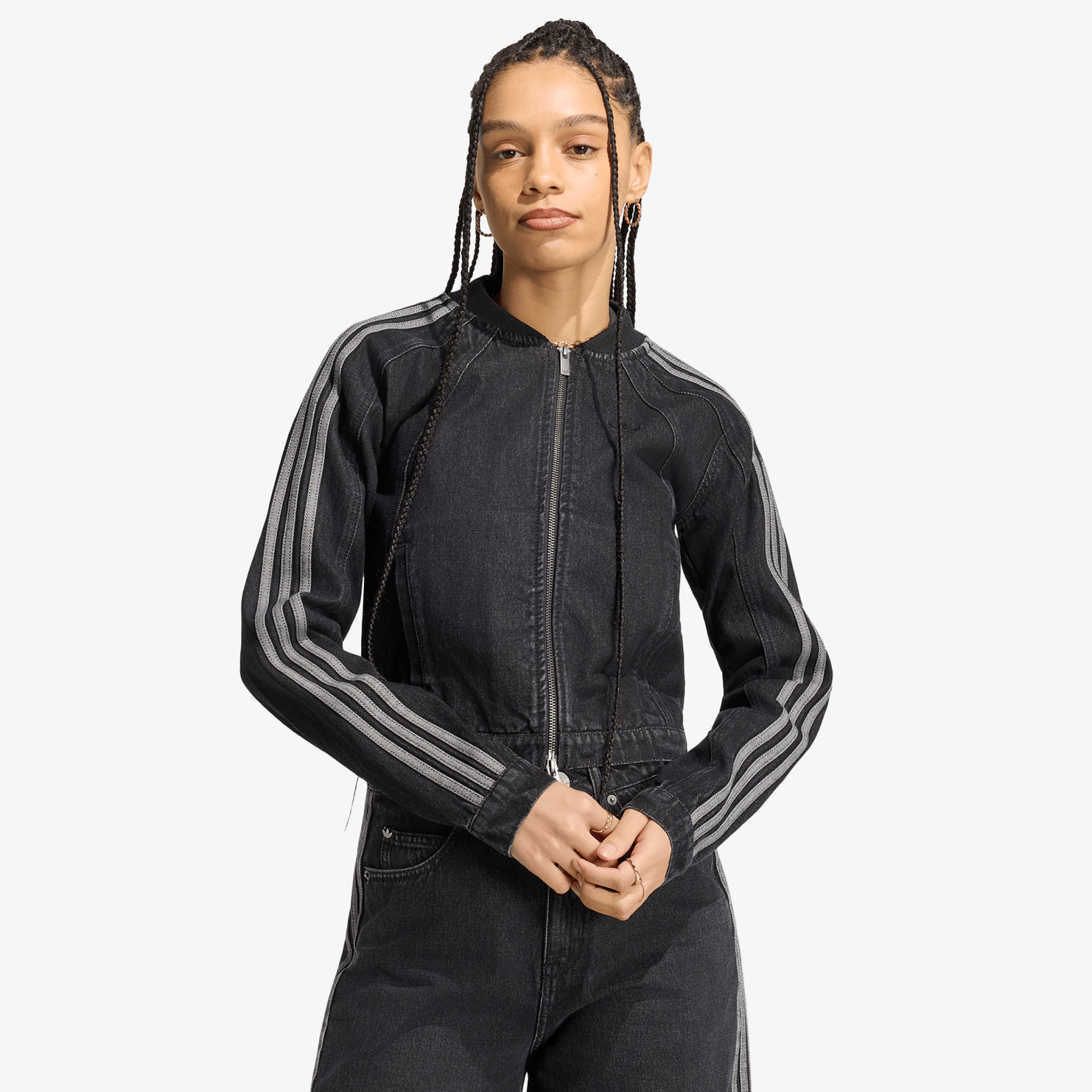 Jacket adidas SST 2.0 Denim Tracktop True Black Denim L
