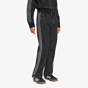adidas Firebird Mid Rise Straight Denim Pant True Black Denim