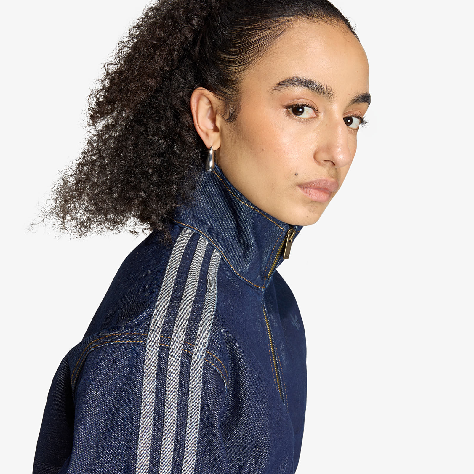 Jackets adidas Firebird Denim Tracktop Indigo Denim