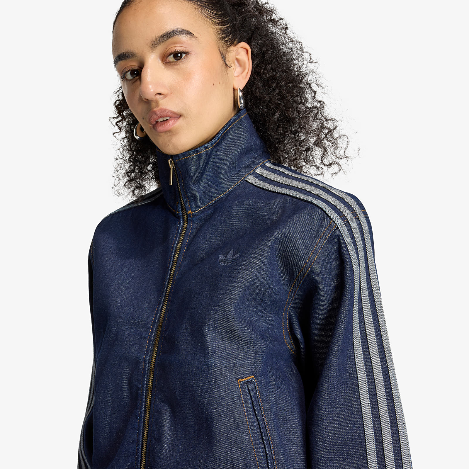 Jackets adidas Firebird Denim Tracktop Indigo Denim