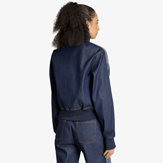  アディダス W FIREBIRD DENIM TRACKTOP adidas Firebird Denim Tracktop Indigo Denim | Footshop