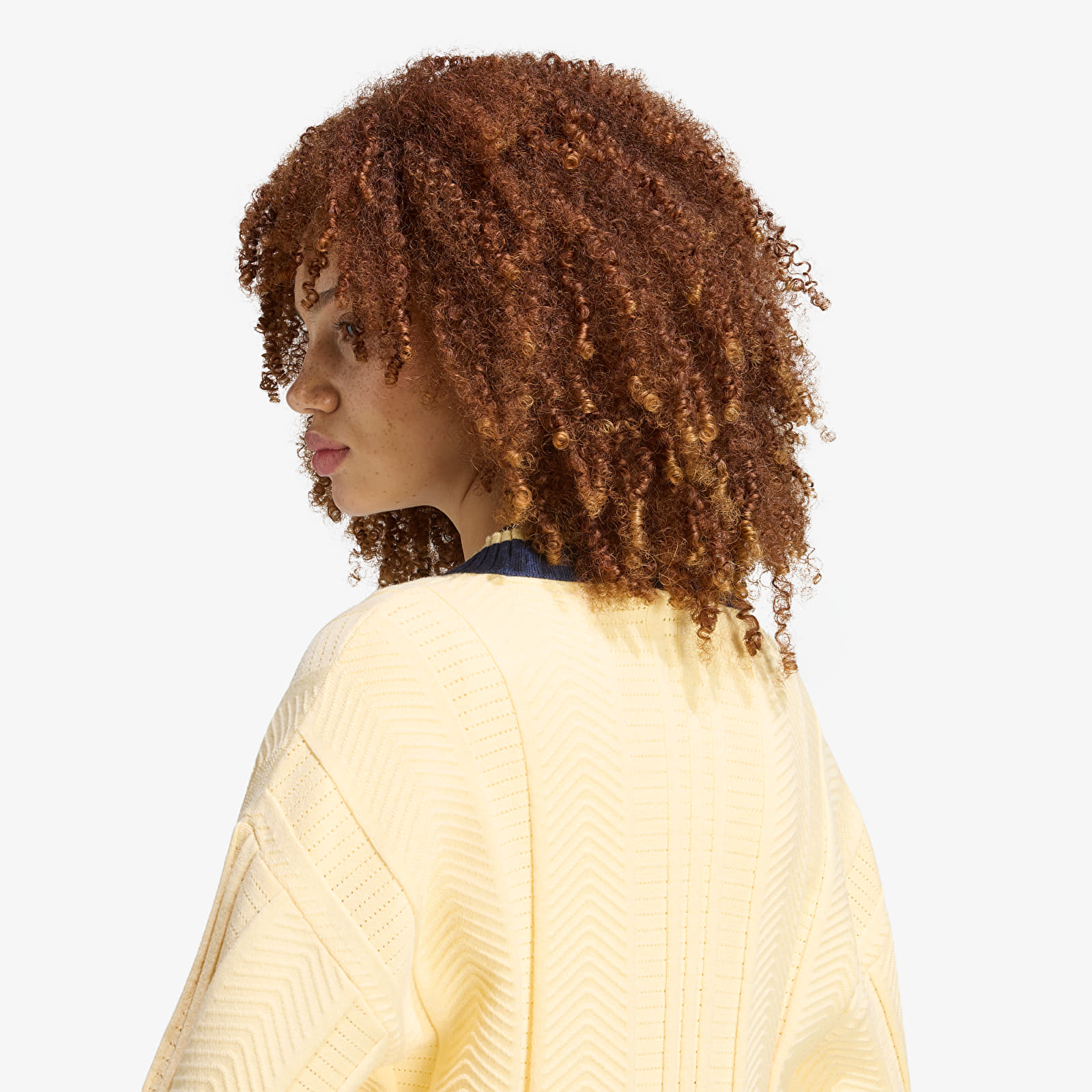 Sweaters adidas Cable Knit Cardigan Warm Vanilla