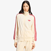 adidas Firebird Track Top Loose Warm Vanilla/ Team Victory Red