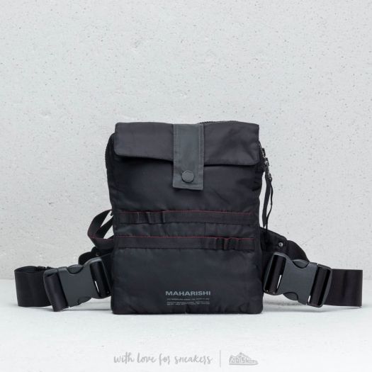 Maharishi Travel Plate Bag Black | Footshop