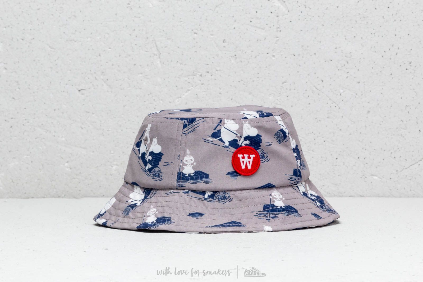 Sombreros y gorras para niños WOOD WOOD x Double A Val Bucket Hat Grey