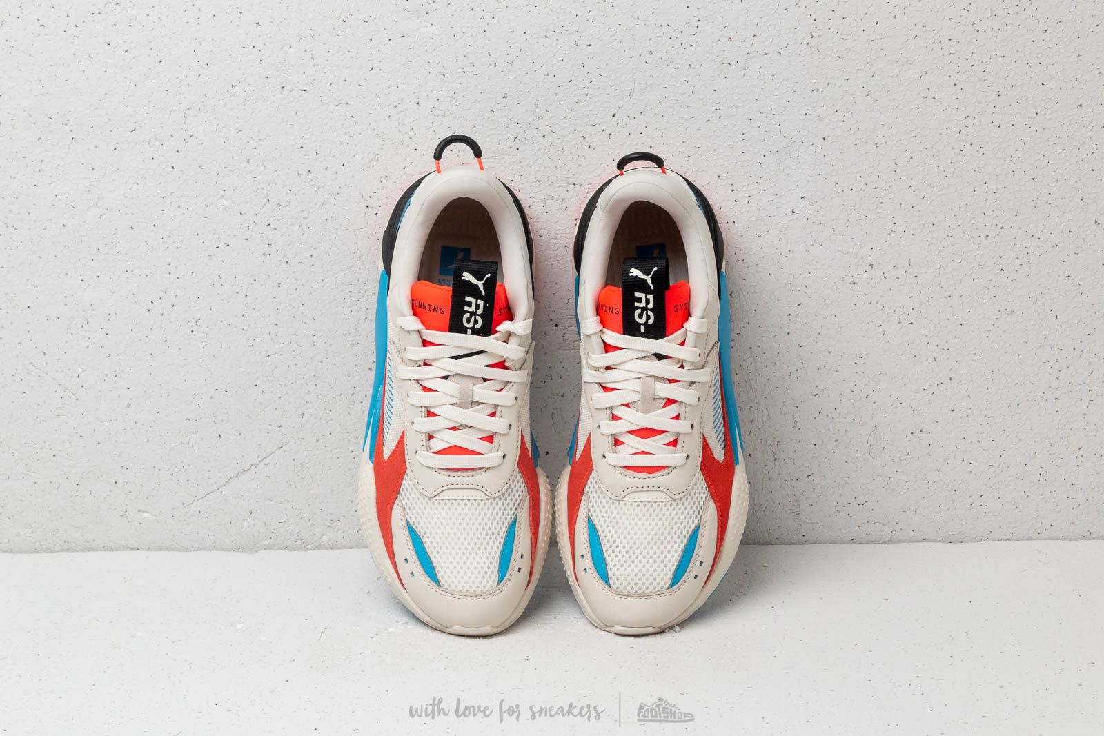 Puma whisper white red blast store