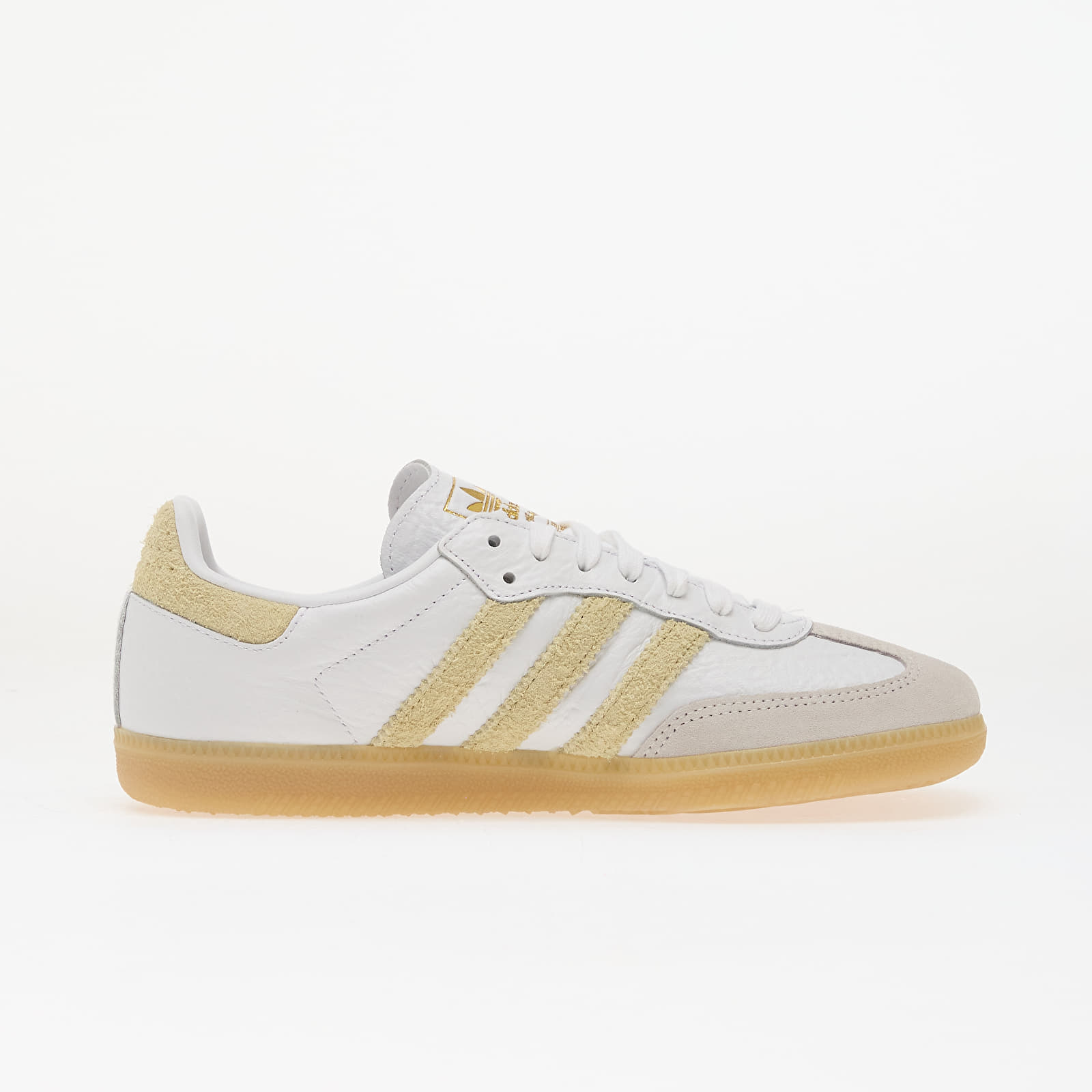 Chaussures et baskets femme adidas Samba Og Ftwr White/ Dual Yellow/ Gum 3
