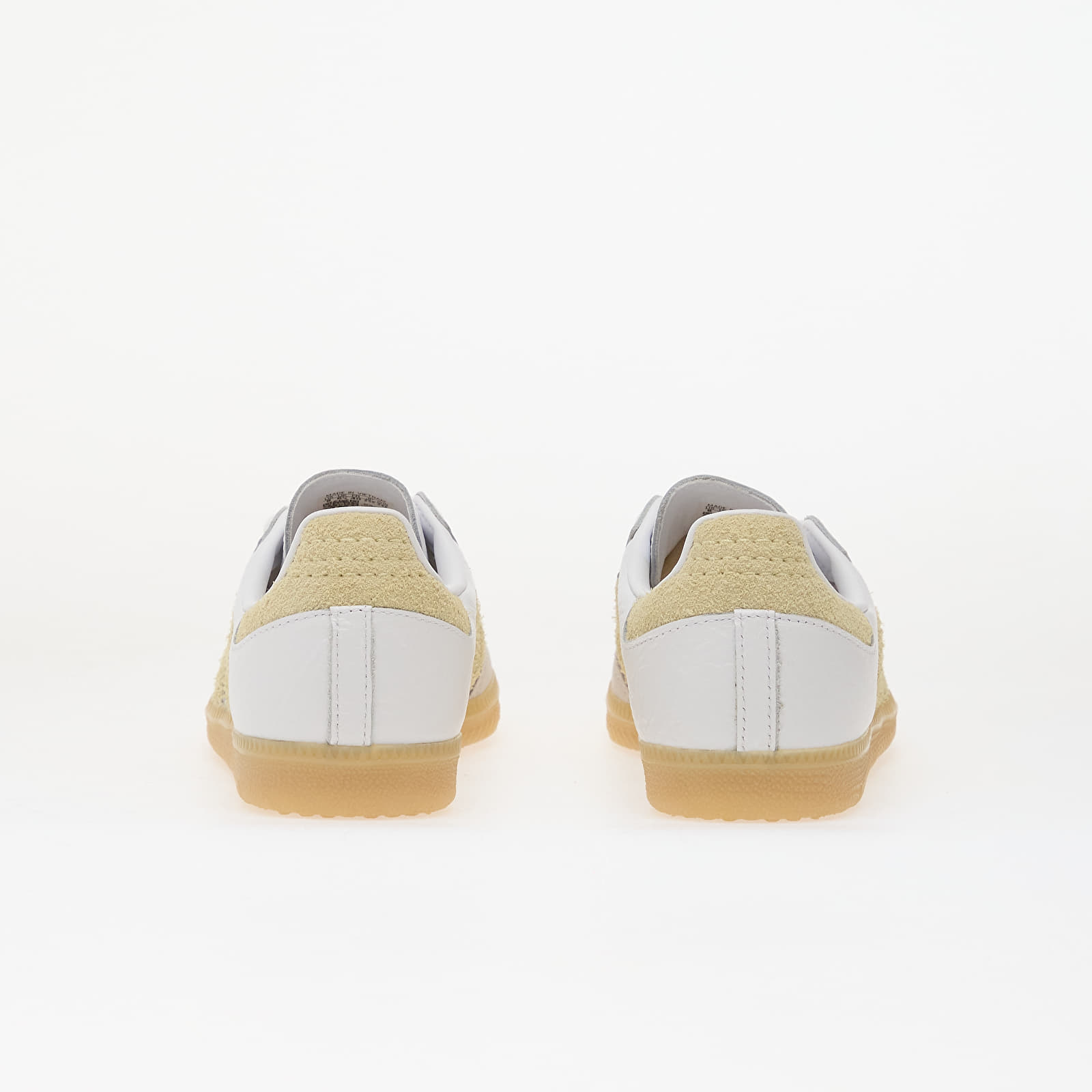 Chaussures et baskets femme adidas Samba Og Ftwr White/ Dual Yellow/ Gum 3