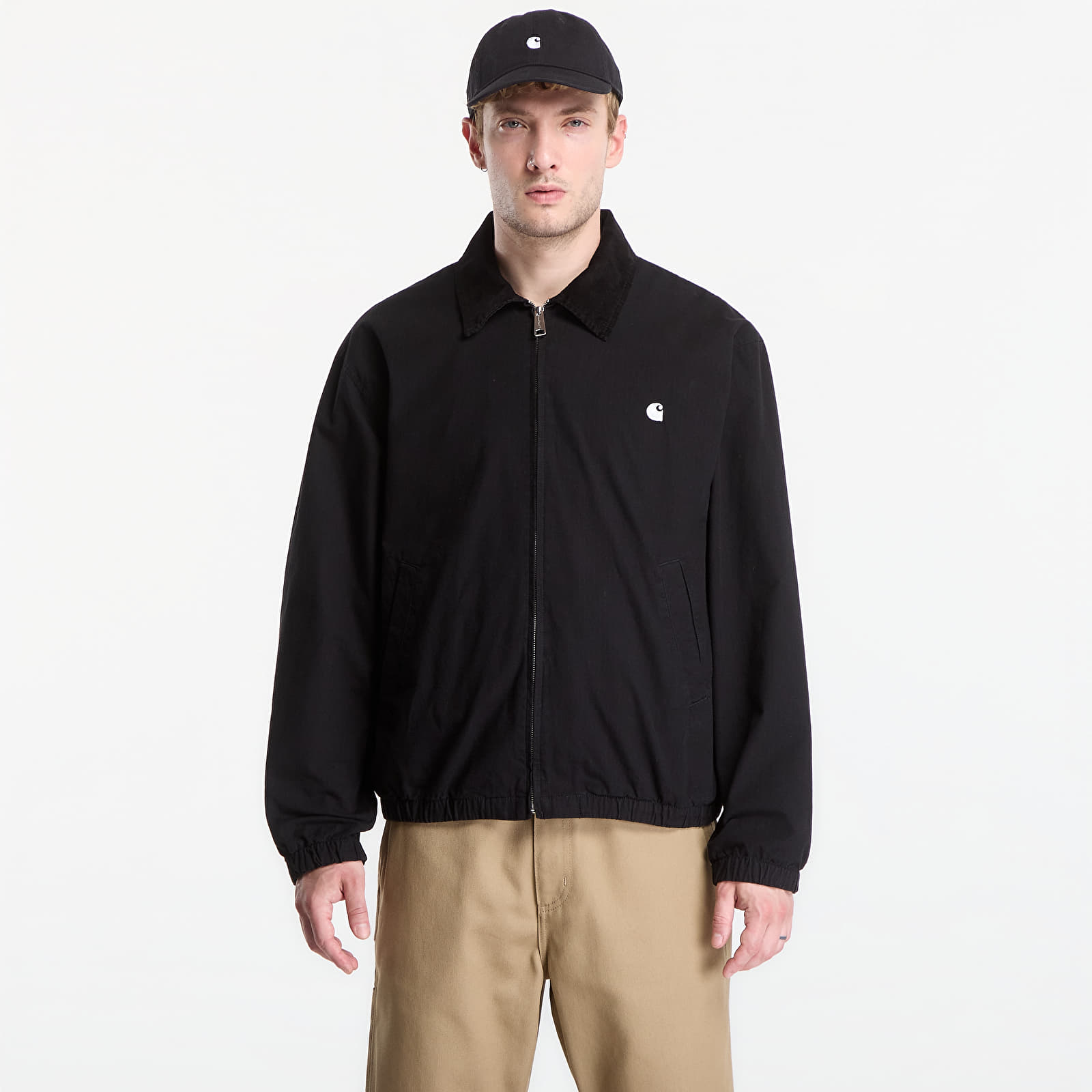 Jackets Carhartt WIP Madison Ripstop Jacket UNISEX Black/ Wax Garment Dyed