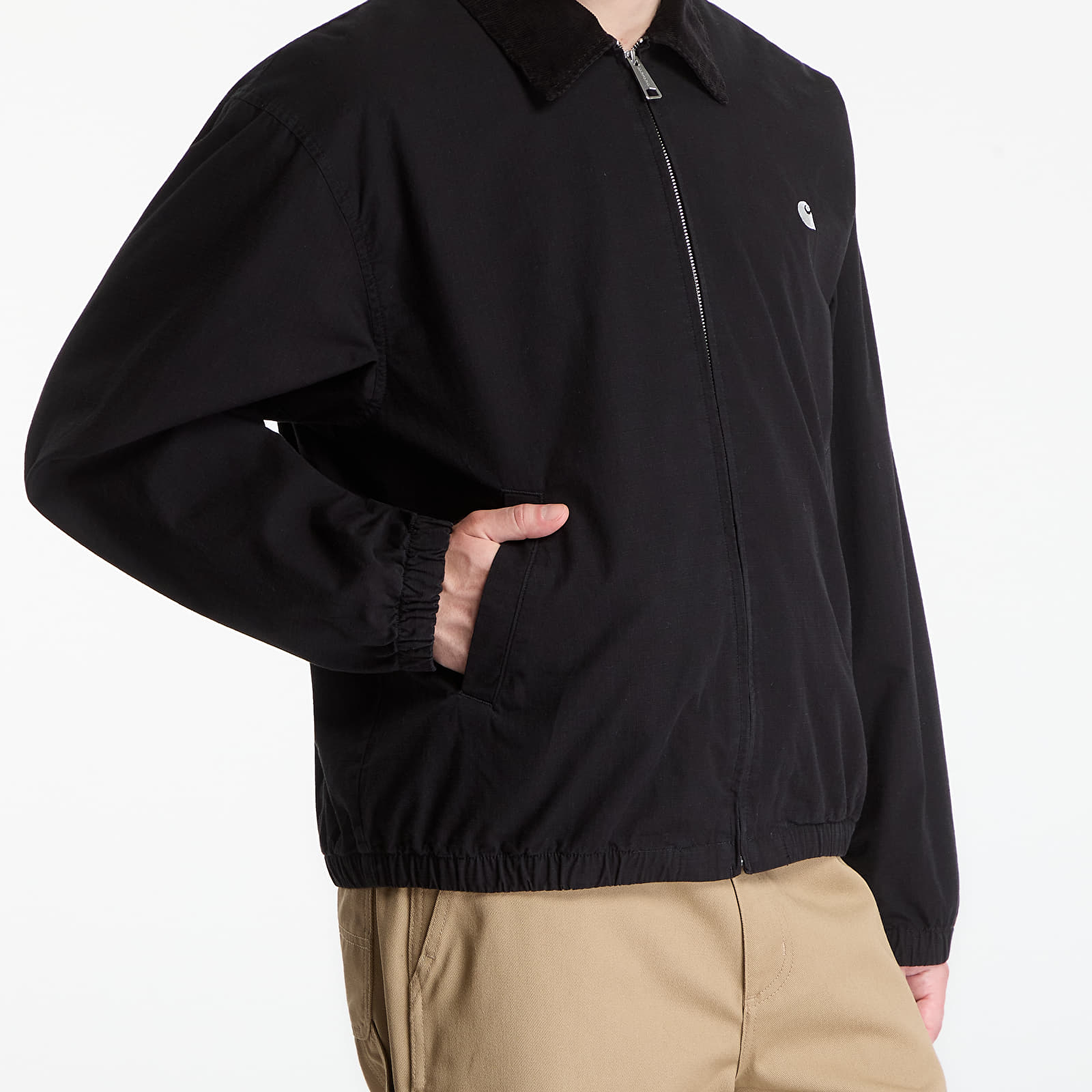 Jackets Carhartt WIP Madison Ripstop Jacket UNISEX Black/ Wax Garment Dyed