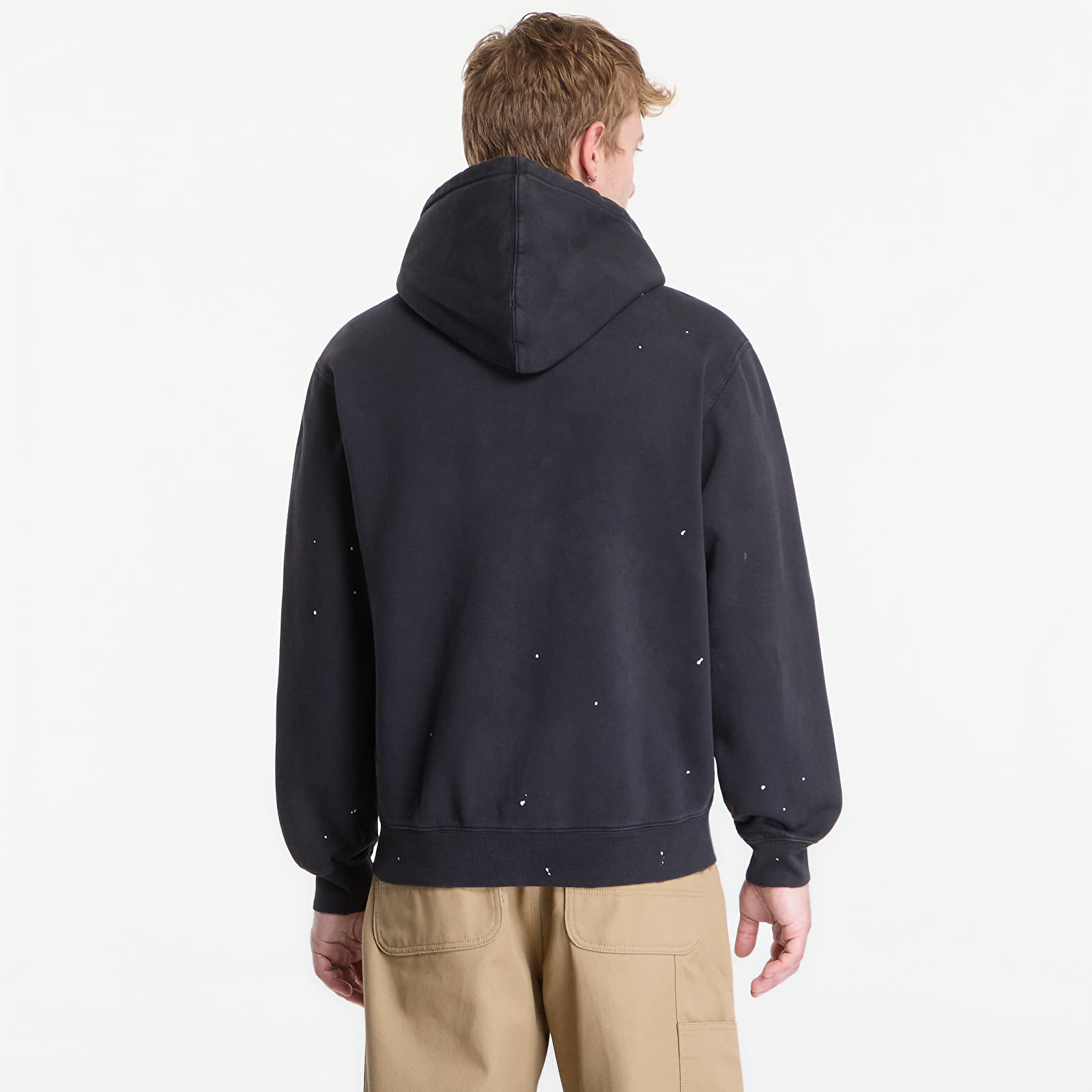 Hoodies and sweatshirts  Carhartt WIP Hooded Painter Jacket UNISEX Black Destroy Wash, Splatter