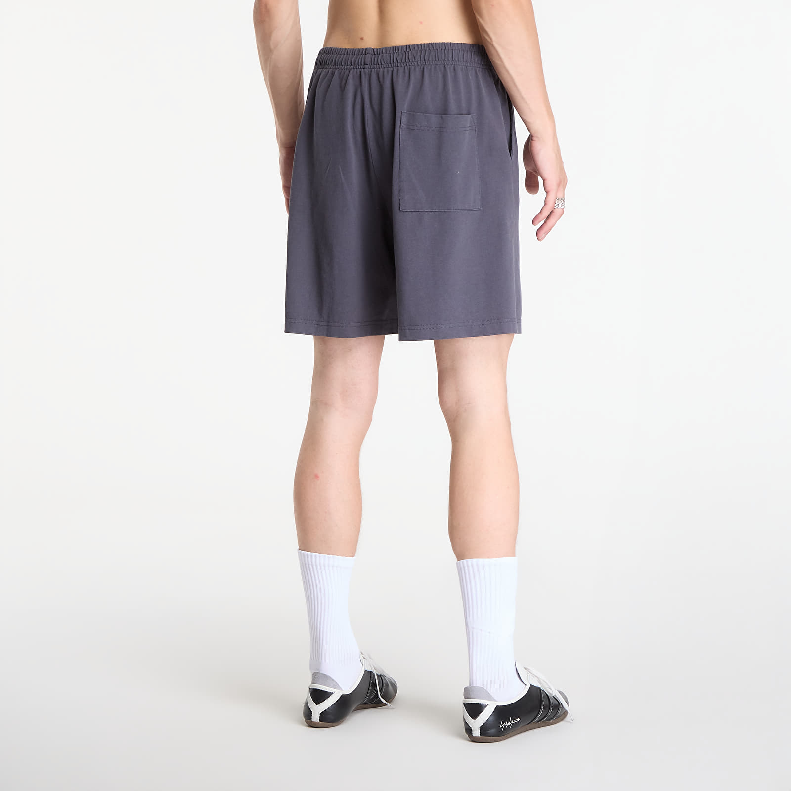 Shorts Sporty & Rich Varsity Crest Gym Short UNISEX Carbon