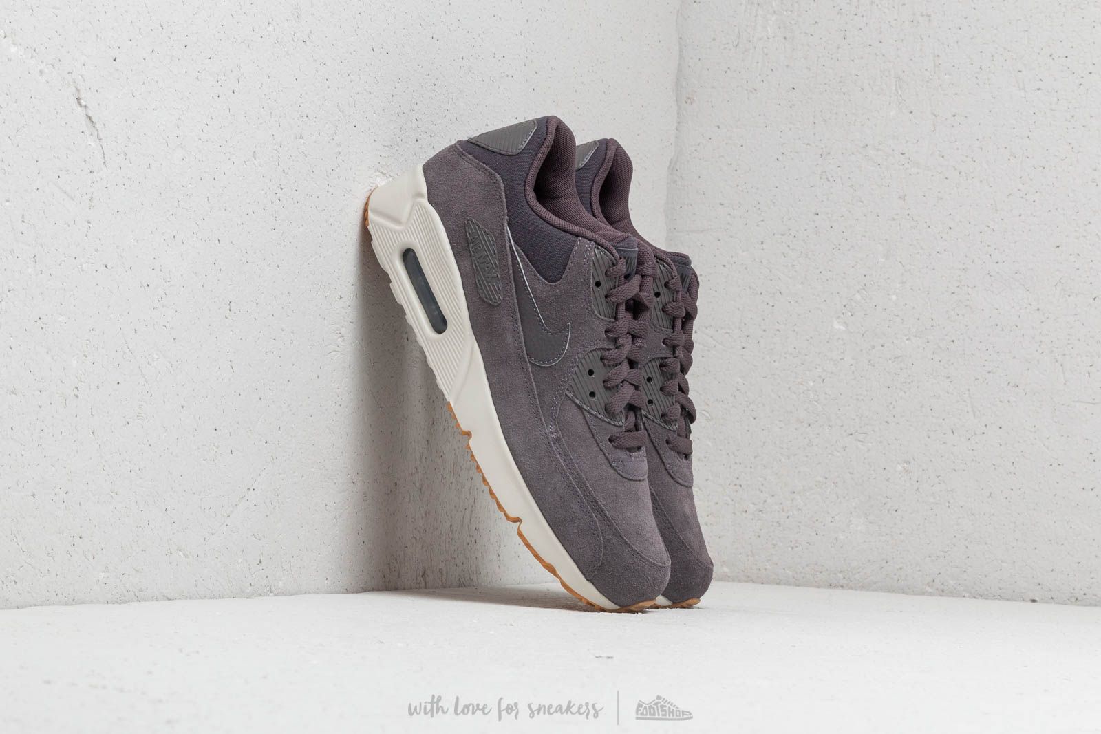 Herren Sneaker und Schuhe Nike Air Max 90 Ultra 2.0 LTR Thunder Grey/ Thunder Grey