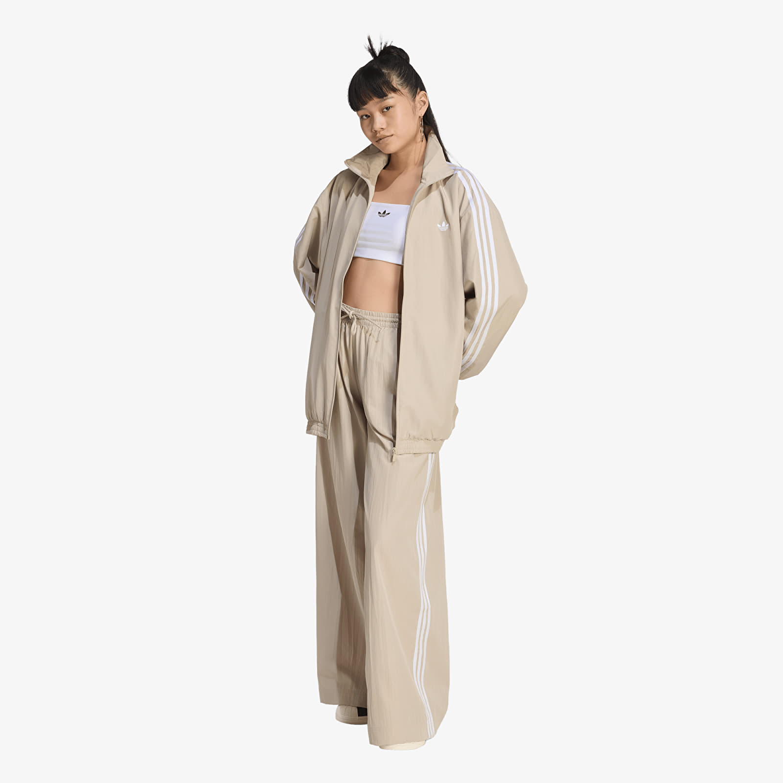 Jassen adidas Firebird Adilenium Track Top Khaki Three/ White