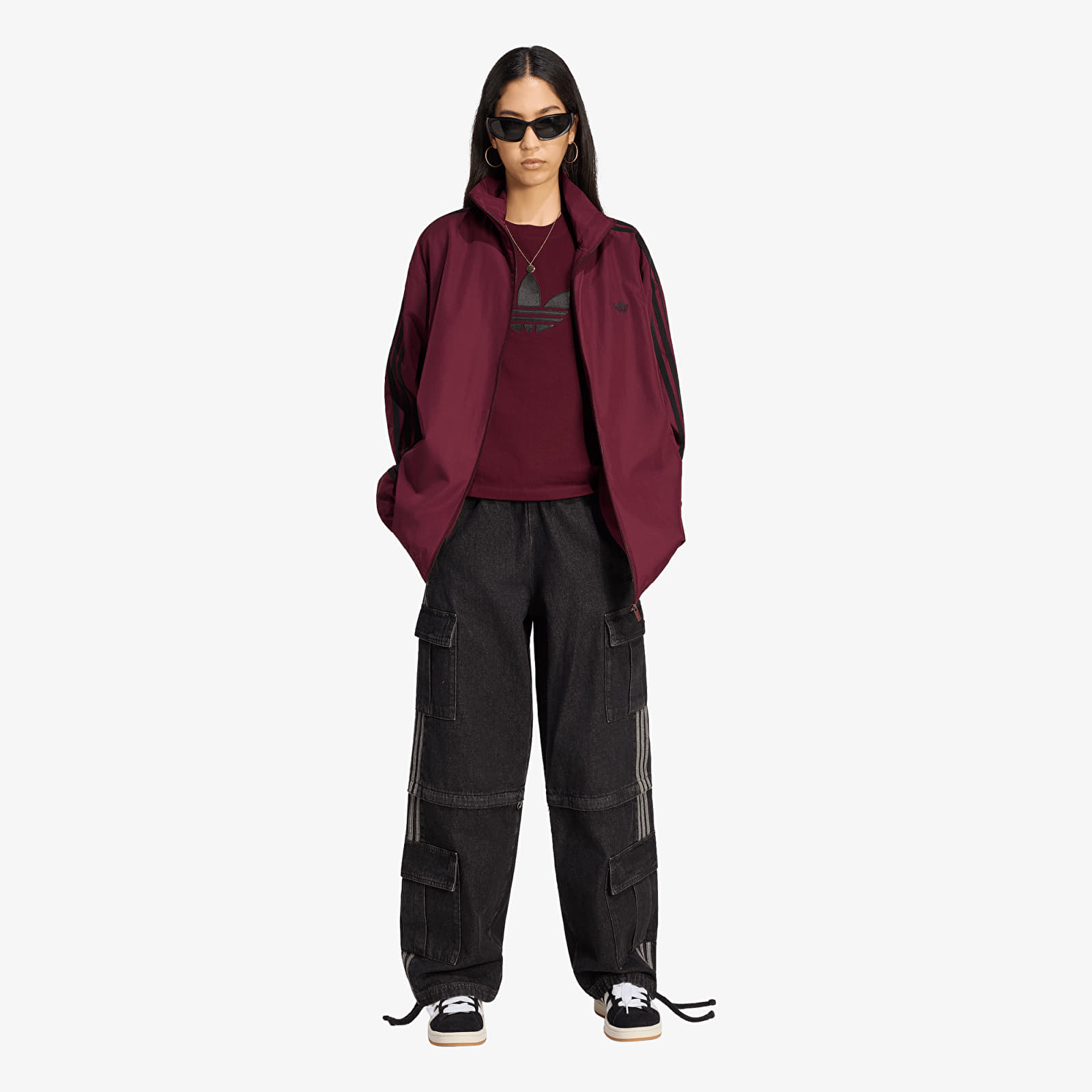 Куртки adidas Firebird Adilenium Track Top Maroon/ Black