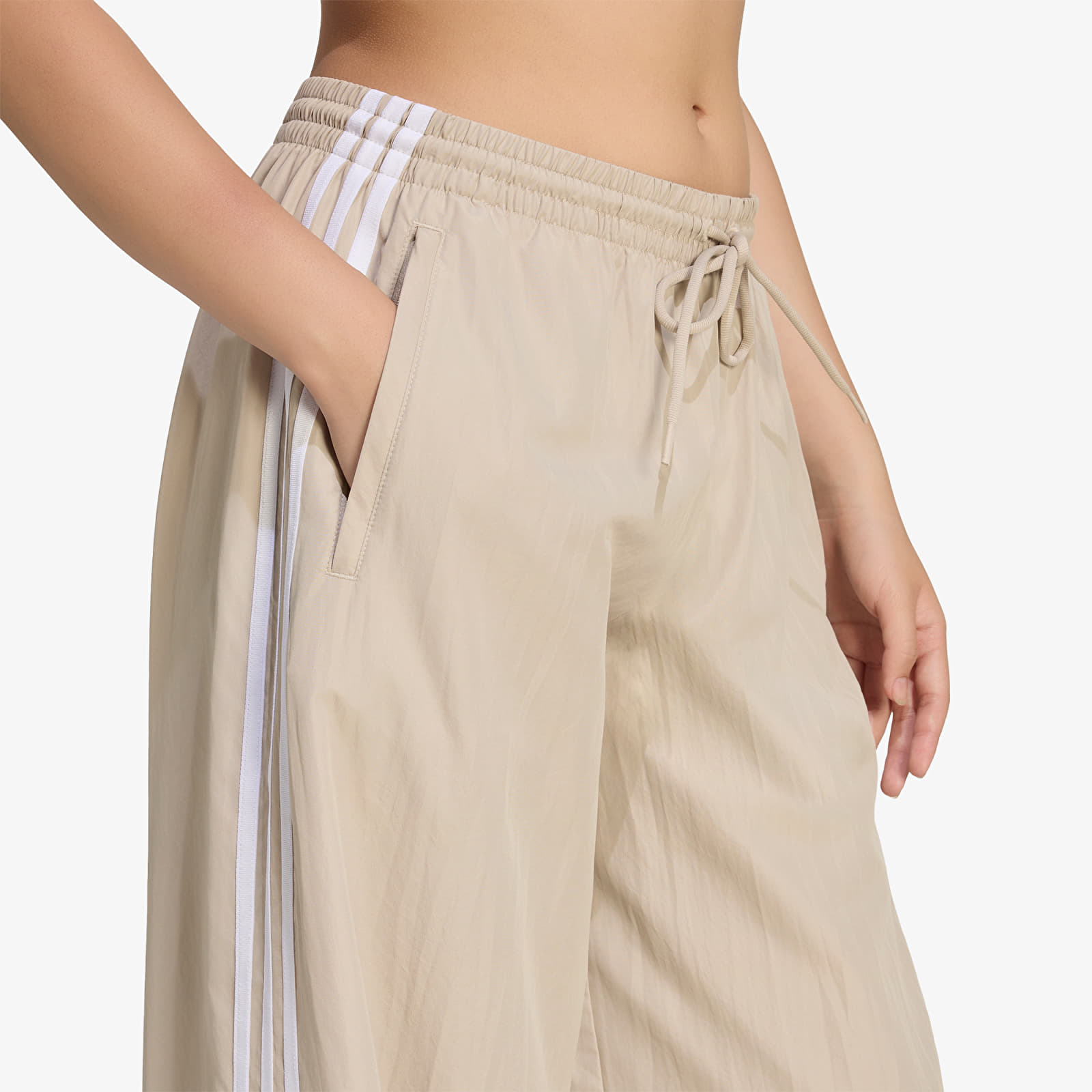 Pants adidas Firebird Adilenium Track Pant Khaki Three/ White