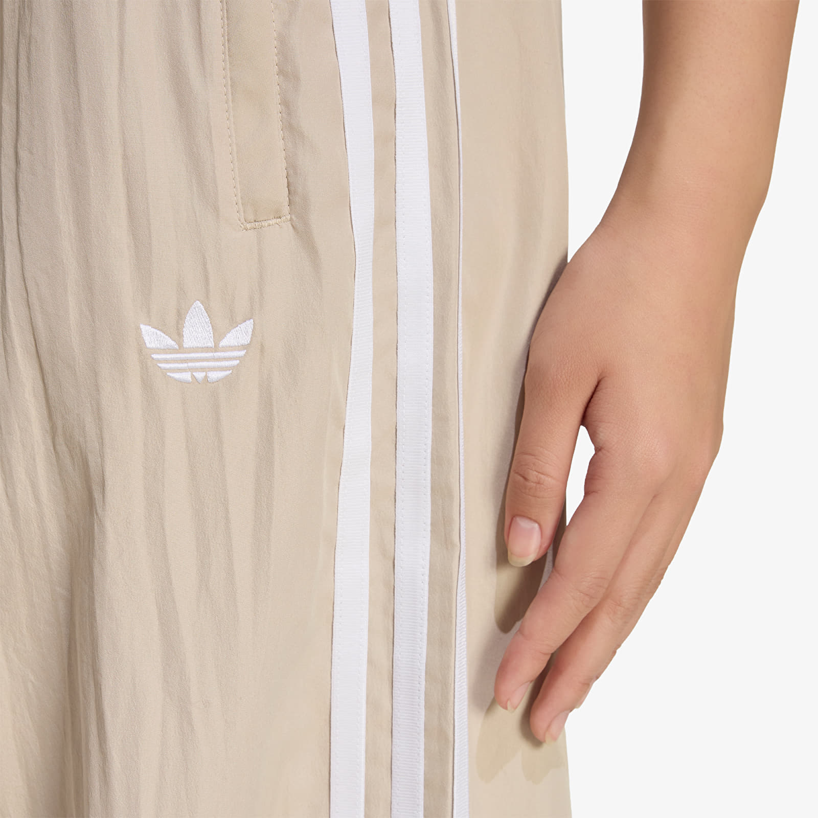 Pants adidas Firebird Adilenium Track Pant Khaki Three/ White
