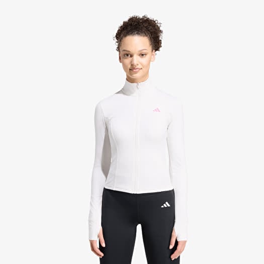 Sweatshirt adidas 3-stripes Studio Zip Through Jacket Chalk White