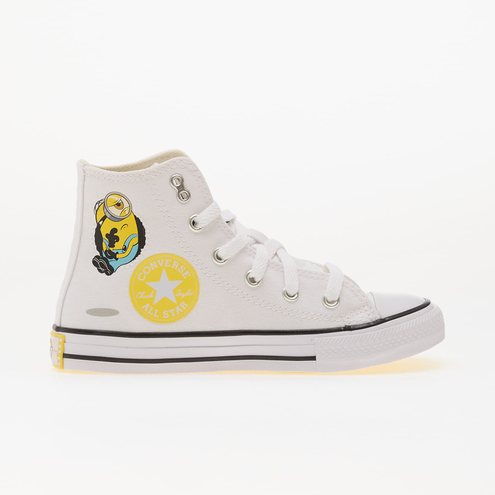 Дитячі кросівки та взуття Converse x Minions Chuck Taylor All Star Optical White