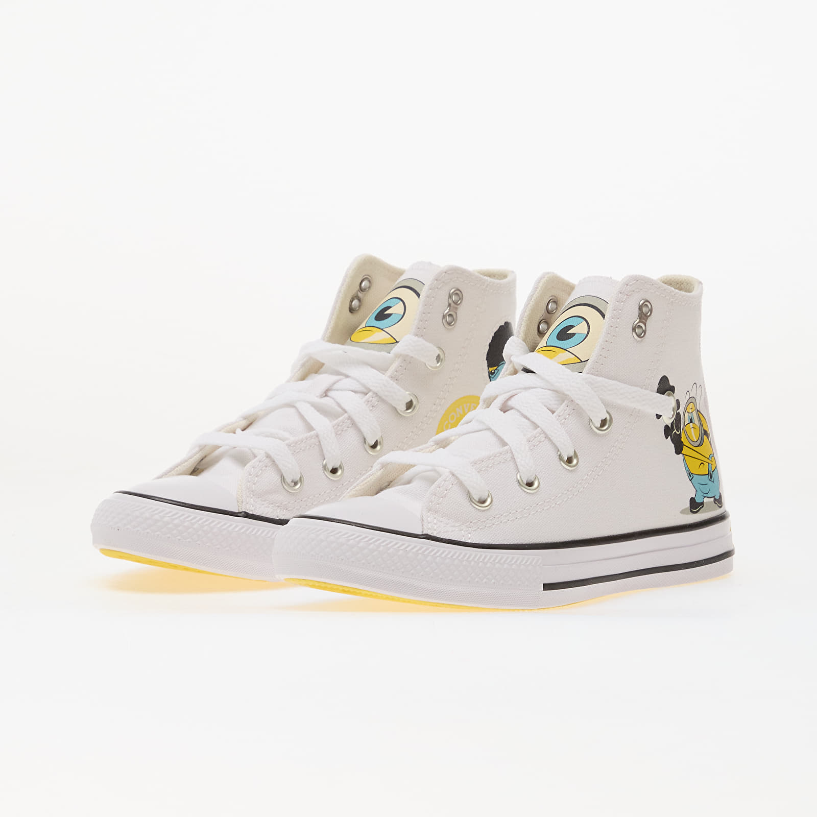 Дитячі кросівки та взуття Converse x Minions Chuck Taylor All Star Optical White