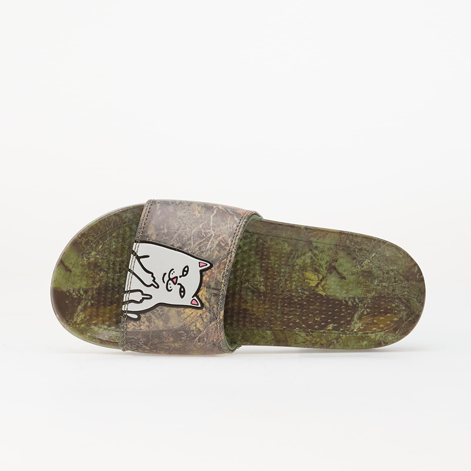 Men's slides RIPNDIP Lord Nermal Slides Nerm Tree Camo