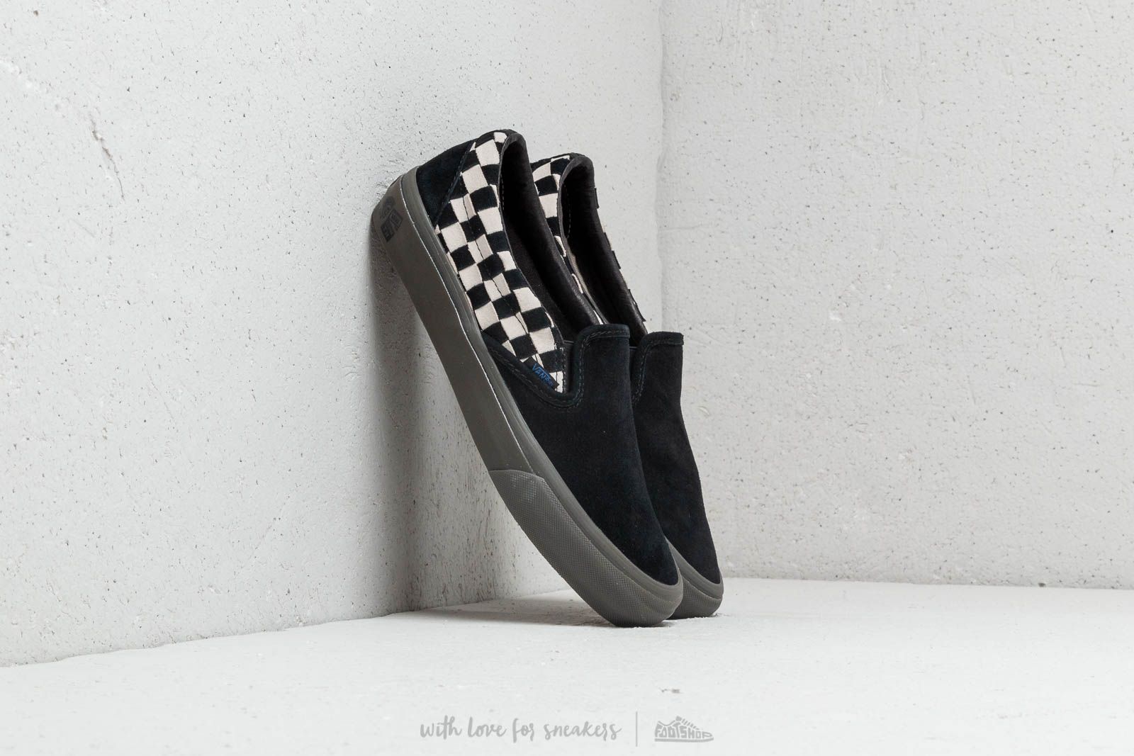 Men's shoes Vans x Taka Hayashi Slip-On LX (Woven Suede) Checkerboard