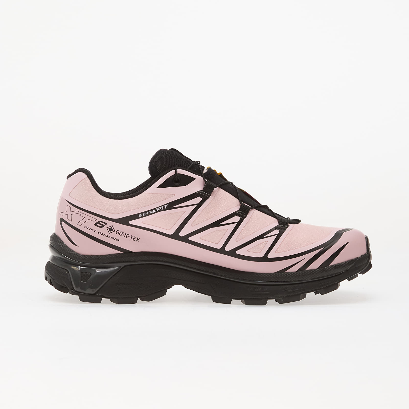 Herren Sneaker und Schuhe Salomon XT-6 GTX Black/ Icy Pink/ Dawn Pink