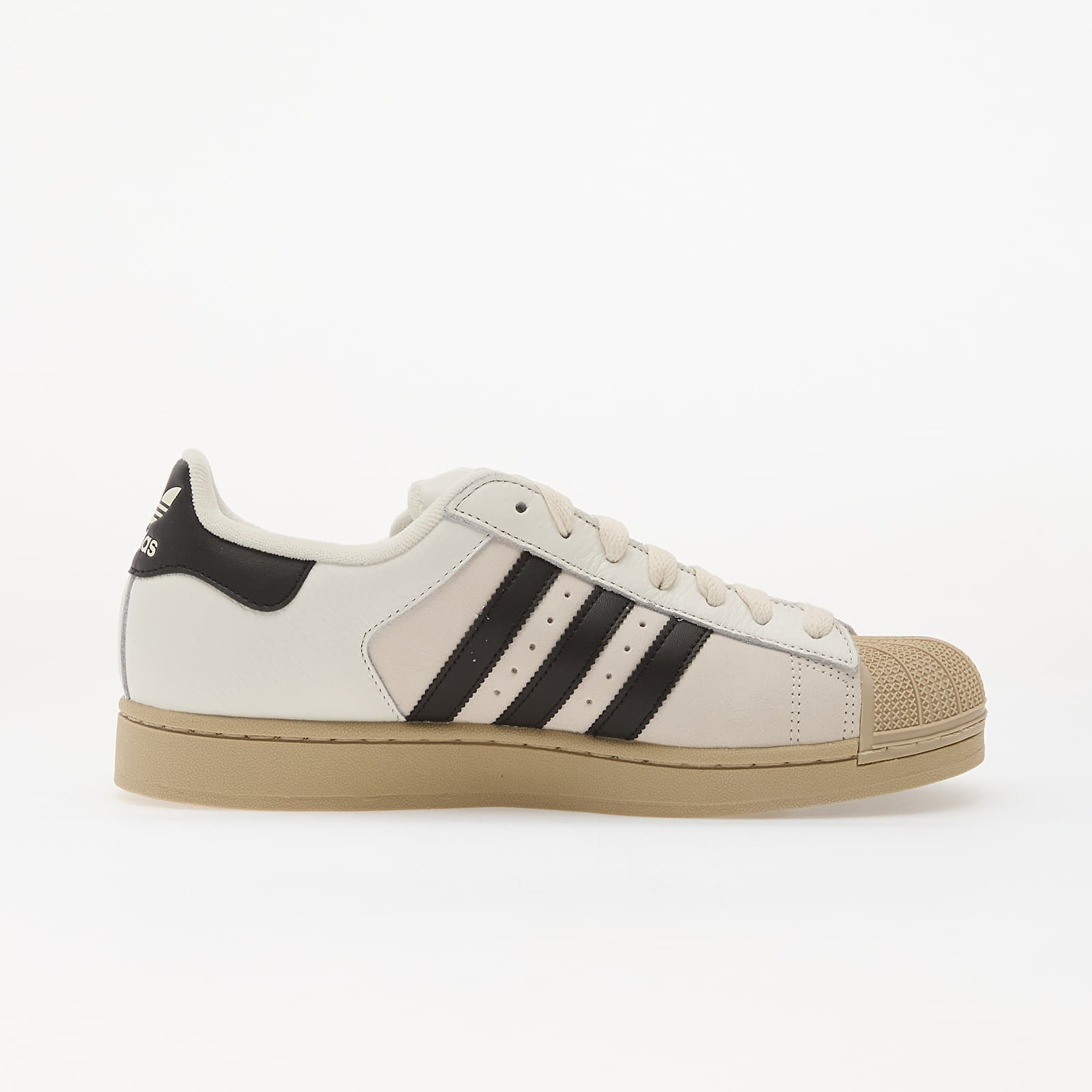 Încălțăminte și sneakerși pentru bărbați adidas Superstar Ii Core White/ Core Black/ Khaki Three