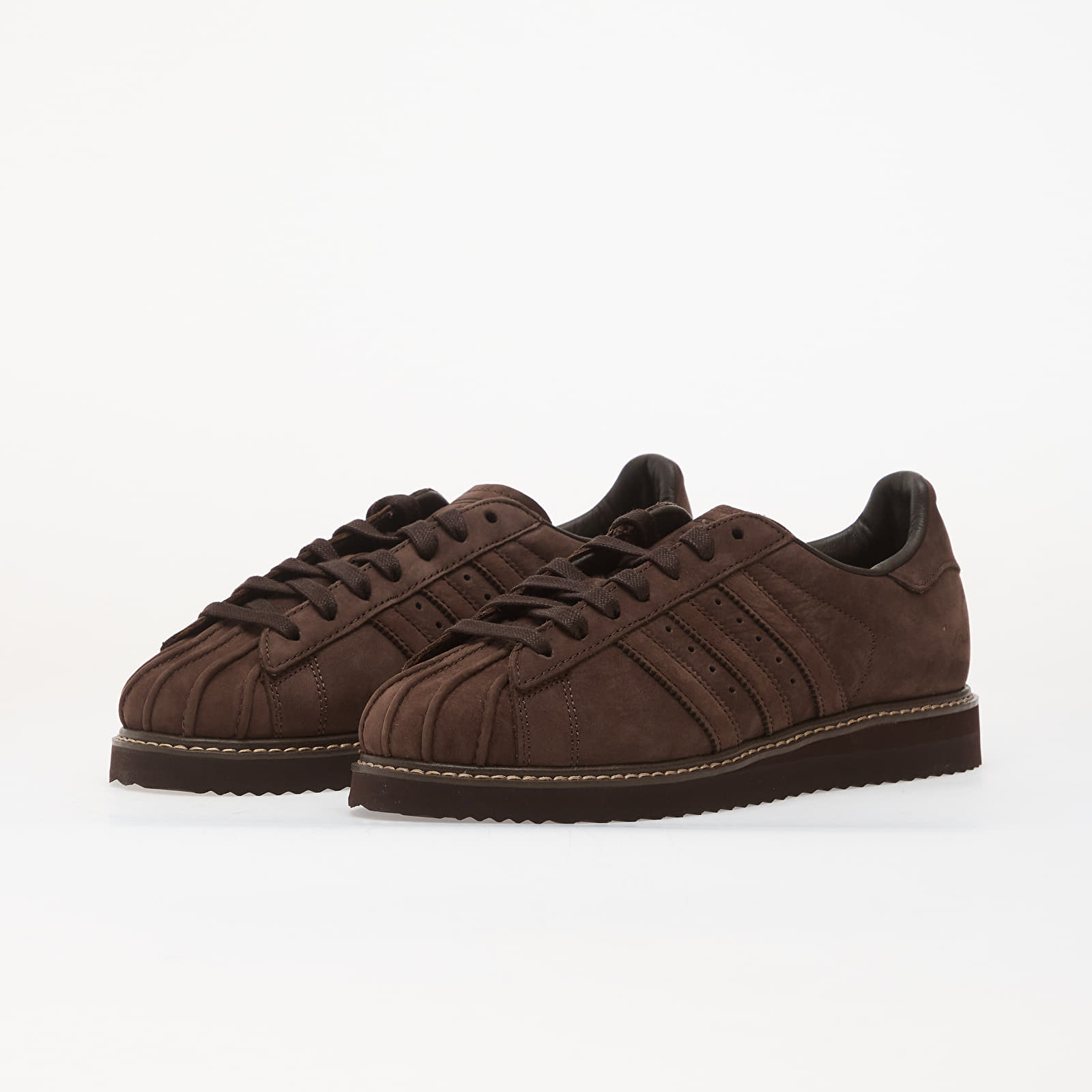 Scarpe uomo adidas Superstar Lux Brown/ Brown/ Aurora Coffee