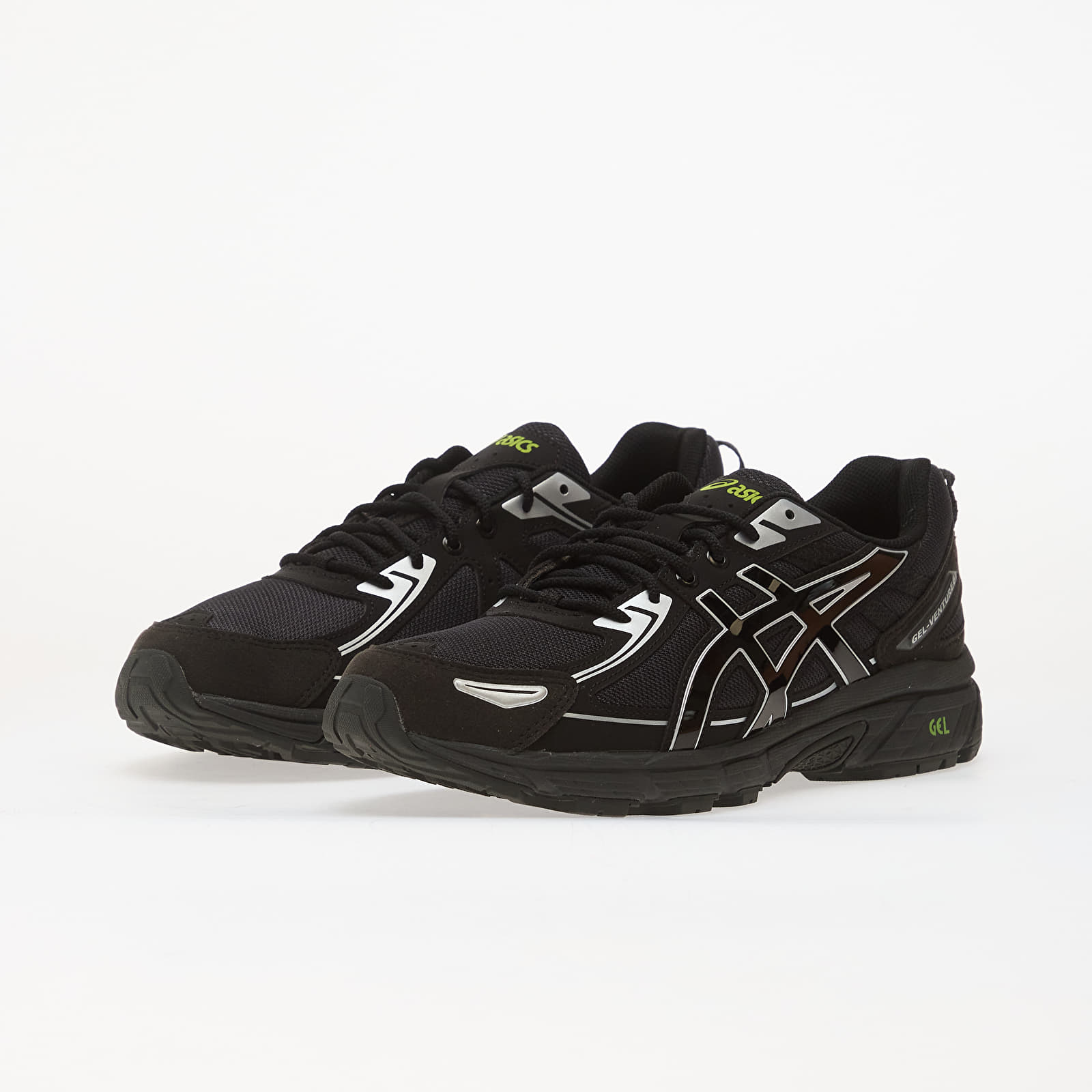 Men's shoes Asics Gel-Venture 6 Black/ Lime Zest
